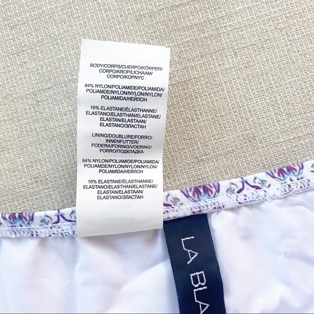 Nwt LA BLANCA Sorrento Tie-Side Bottom Size 14 - Picture 8 of 8